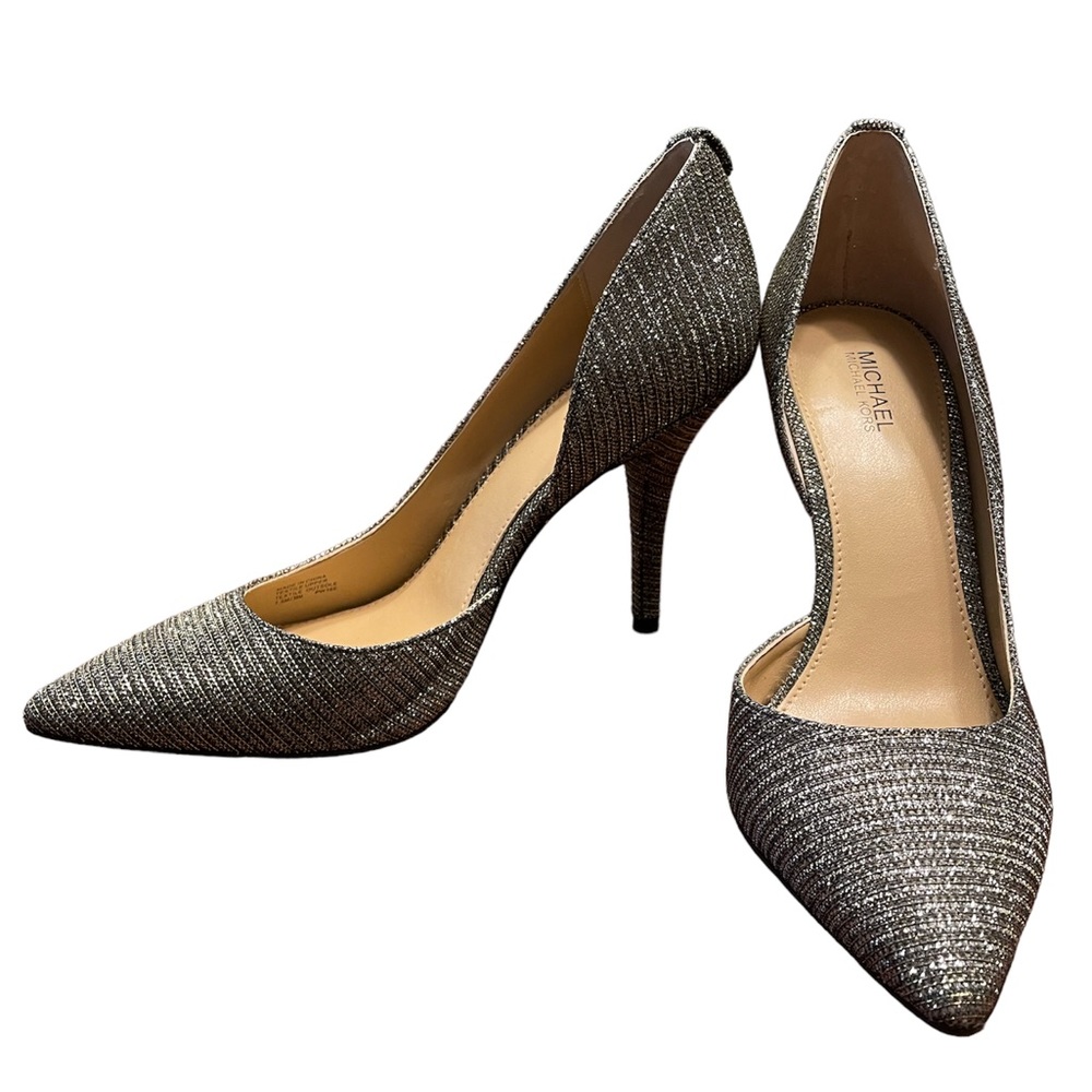 Women’s Michael Kors high heal sparkling shoes - size 7.5